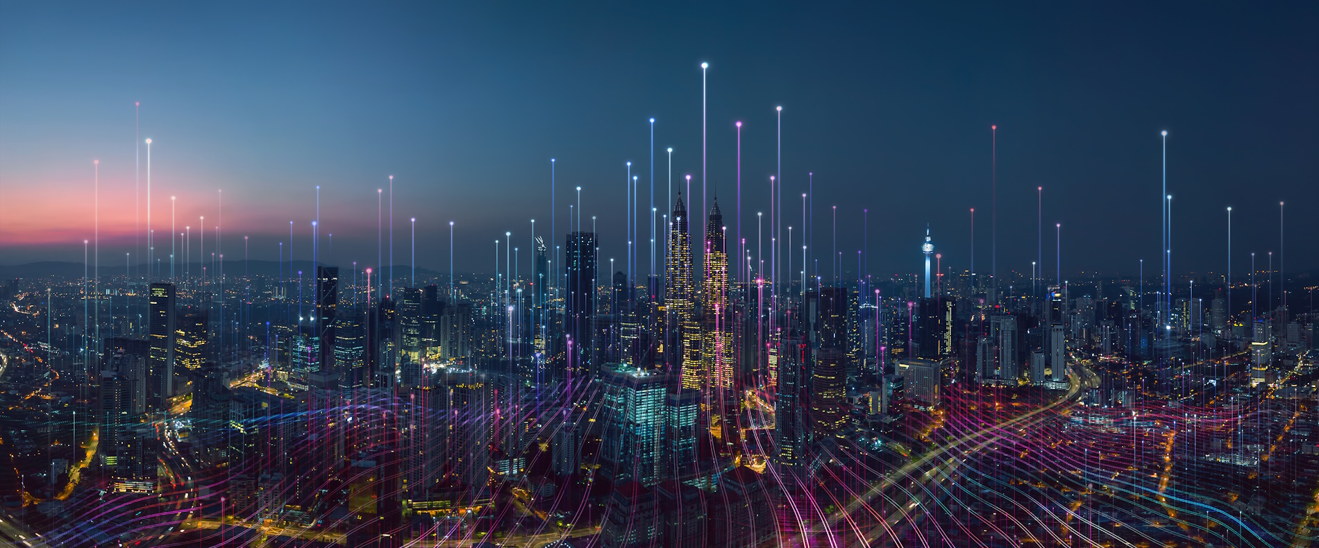 Ciudad integrada en el iot y la domotica